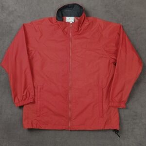 Vintage Pendleton Originals Windbreaker‎ Jacket Mens Small Red Full Zip Nylon
